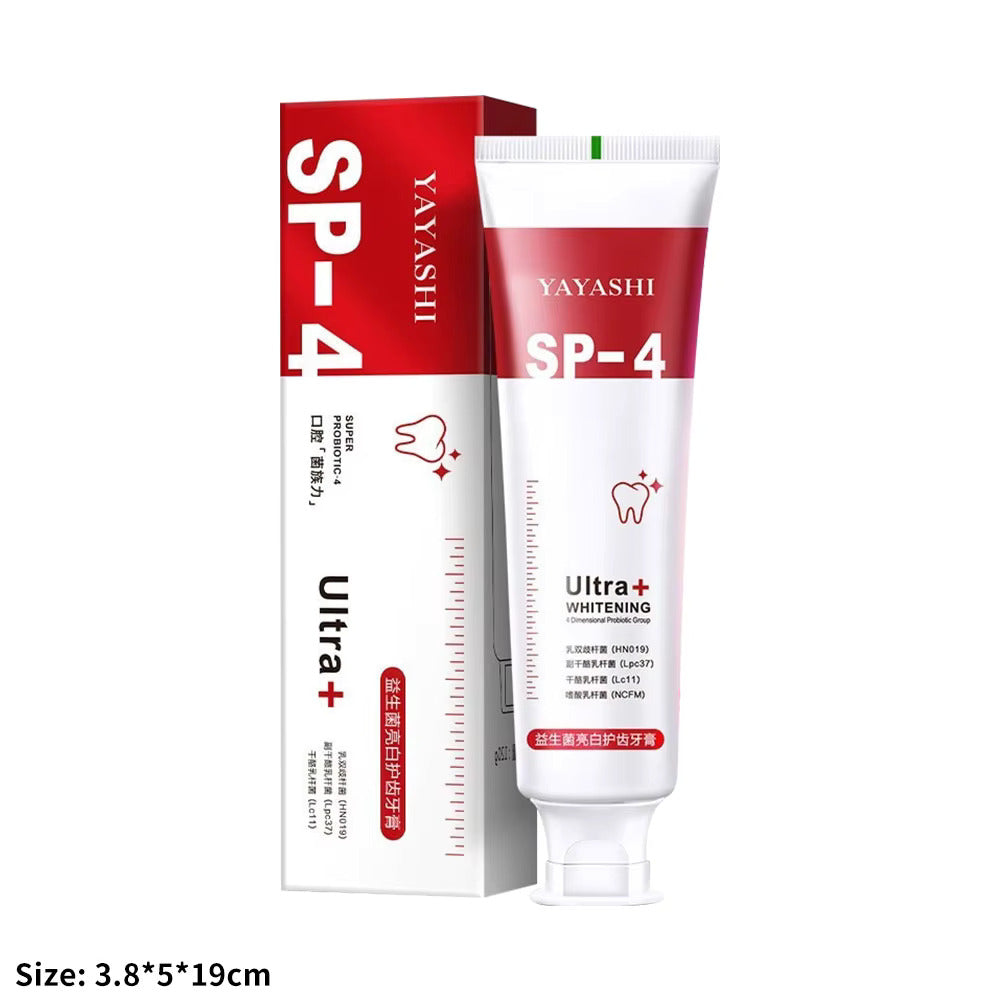 Last Day Of Discount 🔥  SP4  Probiotic Whitening Toothpaste